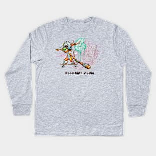 skater fox t-shirt 3 Kids Long Sleeve T-Shirt